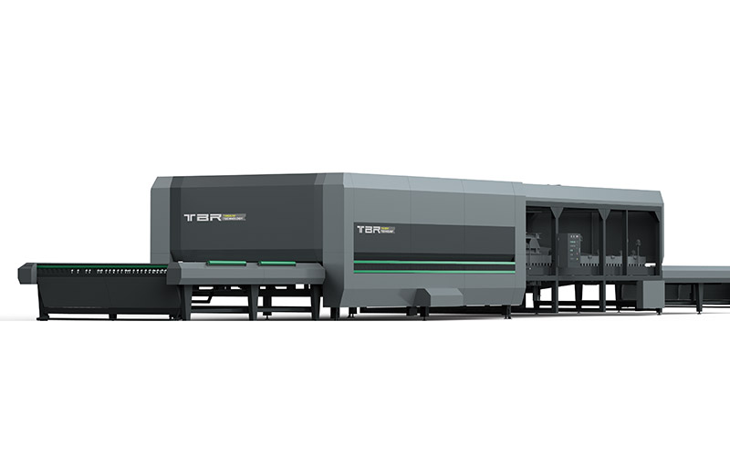 風（fēng）機對流型平玻璃鋼化生產線